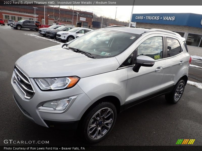 Moondust Silver Metallic / Medium Stone 2022 Ford EcoSport Titanium 4WD