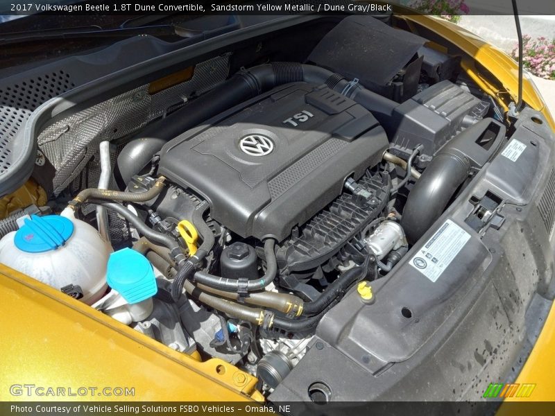  2017 Beetle 1.8T Dune Convertible Engine - 1.8 Liter TSI Turbocharged DOHC 16-Valve VVT 4 Cylinder