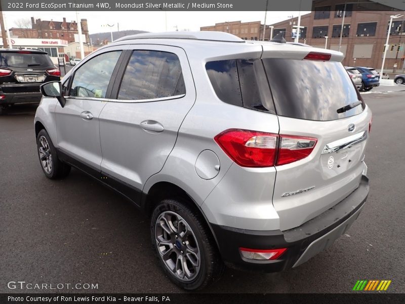 Moondust Silver Metallic / Medium Stone 2022 Ford EcoSport Titanium 4WD
