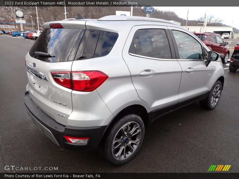 Moondust Silver Metallic / Medium Stone 2022 Ford EcoSport Titanium 4WD