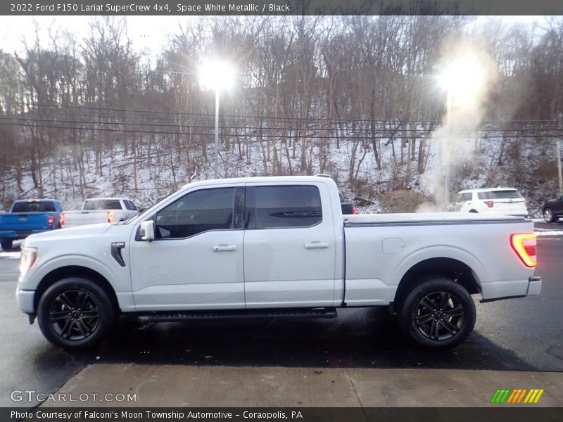  2022 F150 Lariat SuperCrew 4x4 Space White Metallic
