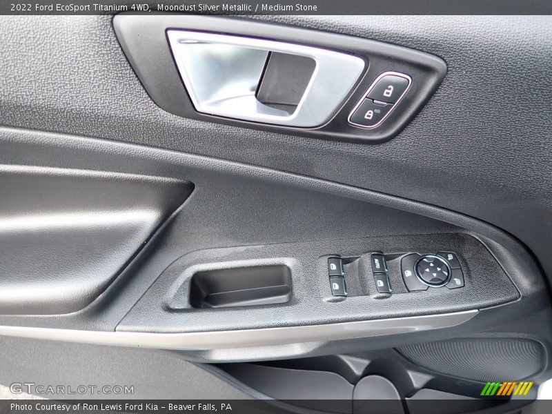 Moondust Silver Metallic / Medium Stone 2022 Ford EcoSport Titanium 4WD