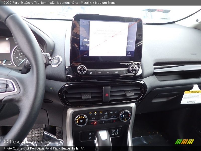 Controls of 2022 EcoSport Titanium 4WD