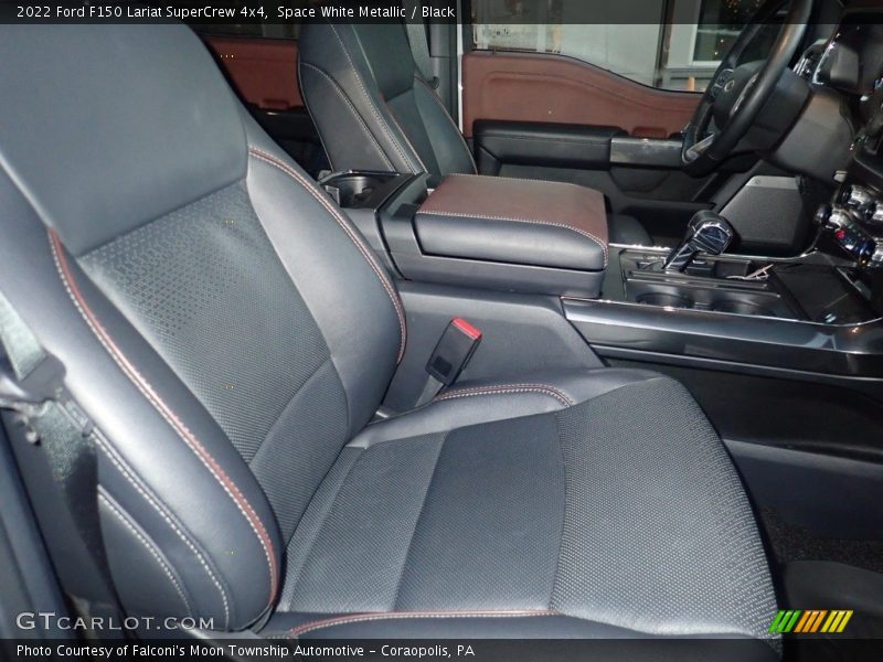 Front Seat of 2022 F150 Lariat SuperCrew 4x4