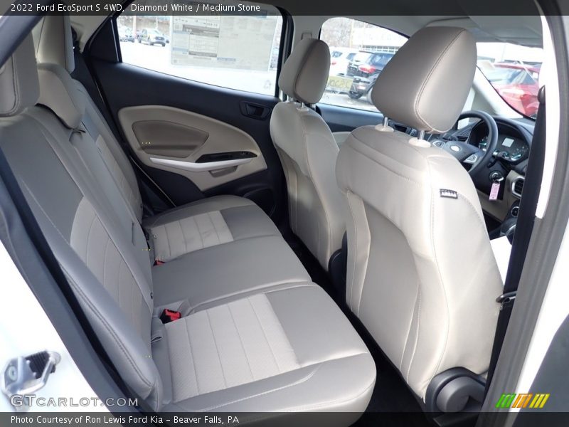 Rear Seat of 2022 EcoSport S 4WD