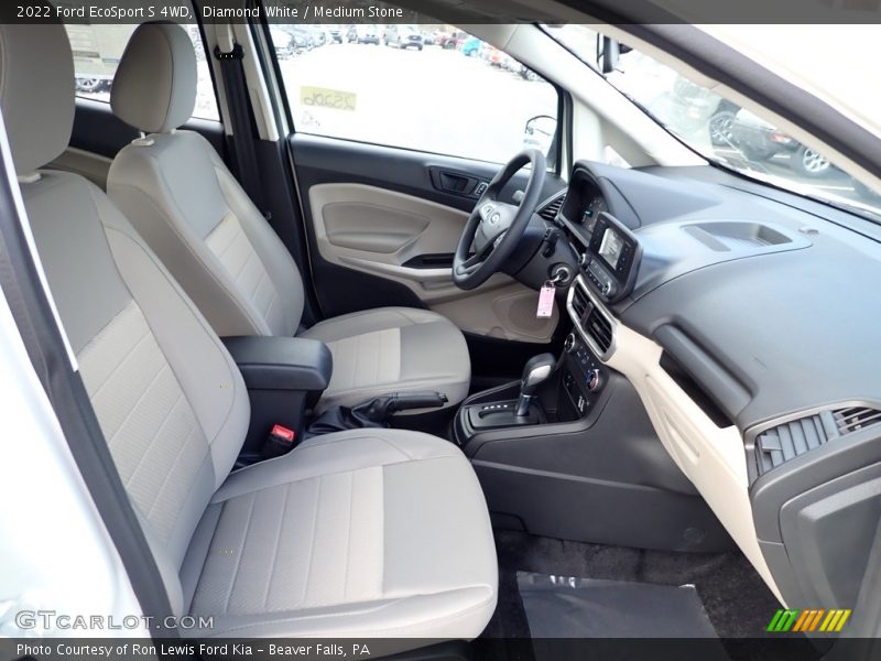 Front Seat of 2022 EcoSport S 4WD