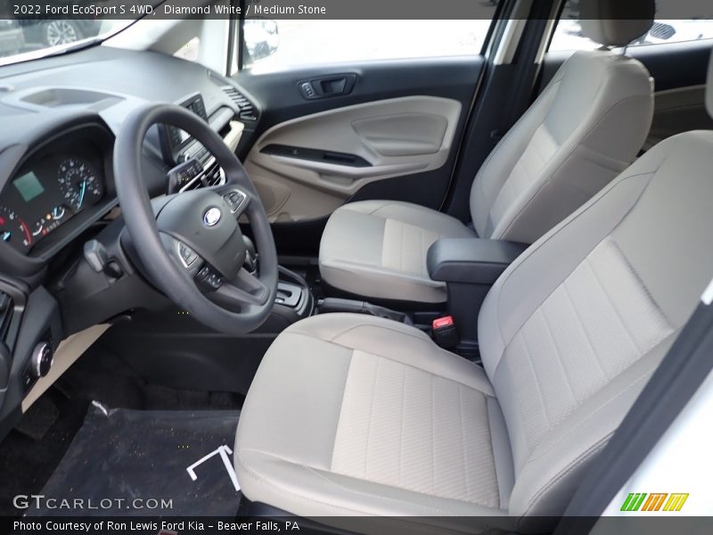 Front Seat of 2022 EcoSport S 4WD