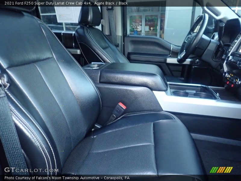 Agate Black / Black 2021 Ford F250 Super Duty Lariat Crew Cab 4x4