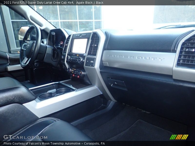 Agate Black / Black 2021 Ford F250 Super Duty Lariat Crew Cab 4x4