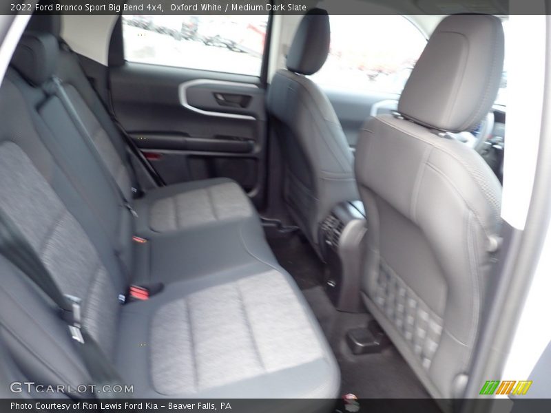 Oxford White / Medium Dark Slate 2022 Ford Bronco Sport Big Bend 4x4