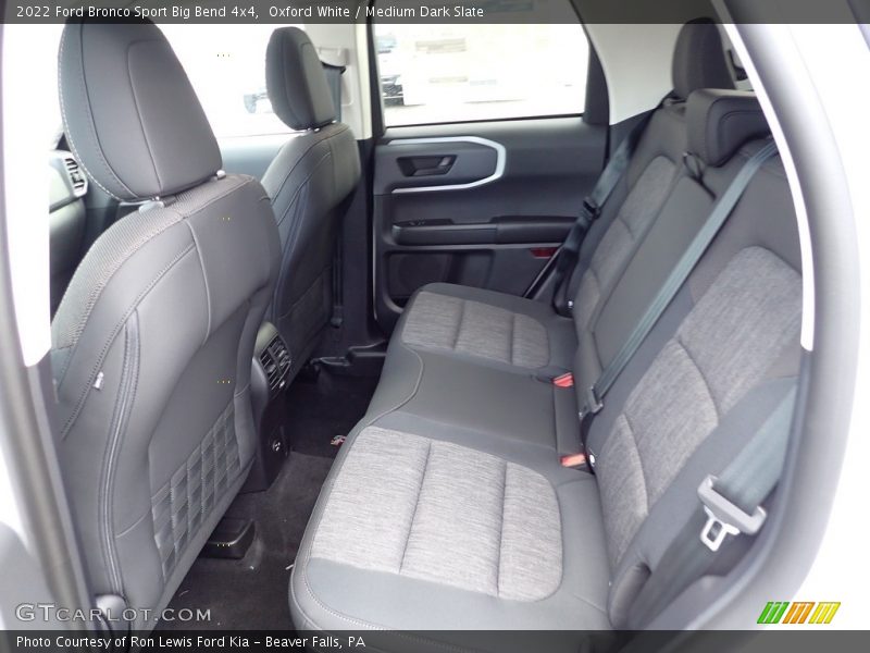 Oxford White / Medium Dark Slate 2022 Ford Bronco Sport Big Bend 4x4