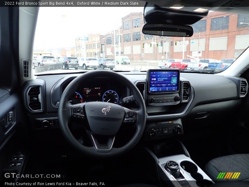Oxford White / Medium Dark Slate 2022 Ford Bronco Sport Big Bend 4x4