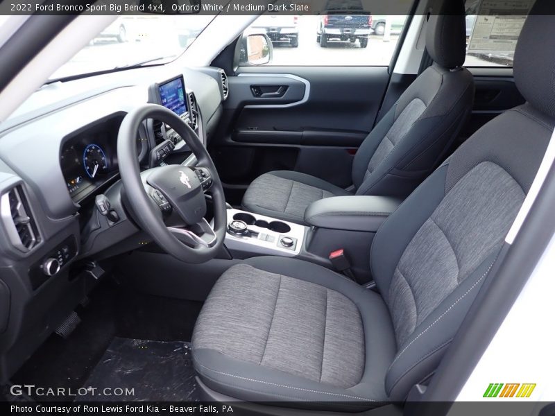 Oxford White / Medium Dark Slate 2022 Ford Bronco Sport Big Bend 4x4