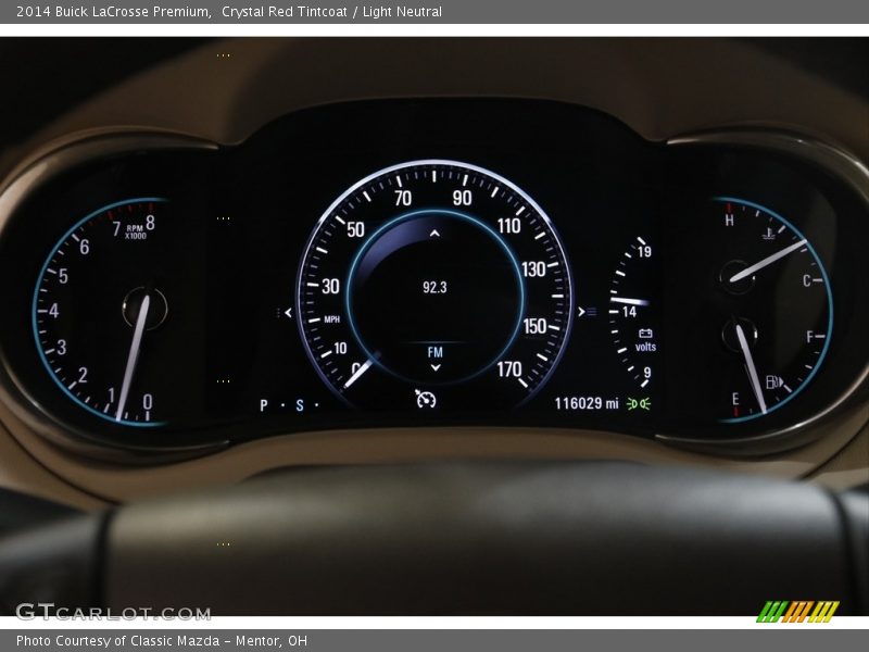  2014 LaCrosse Premium Premium Gauges