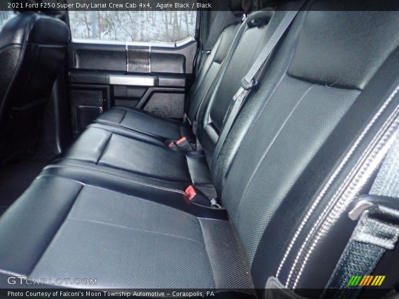 Agate Black / Black 2021 Ford F250 Super Duty Lariat Crew Cab 4x4