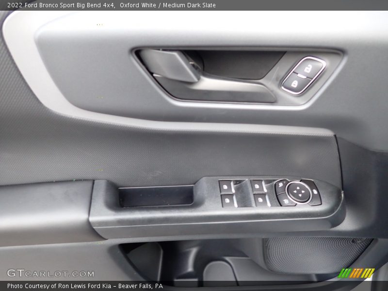 Oxford White / Medium Dark Slate 2022 Ford Bronco Sport Big Bend 4x4