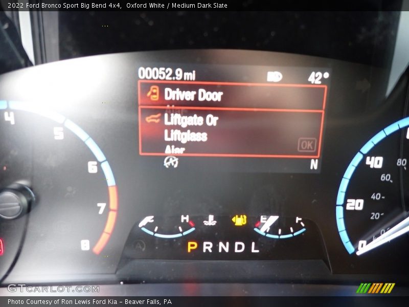 Oxford White / Medium Dark Slate 2022 Ford Bronco Sport Big Bend 4x4