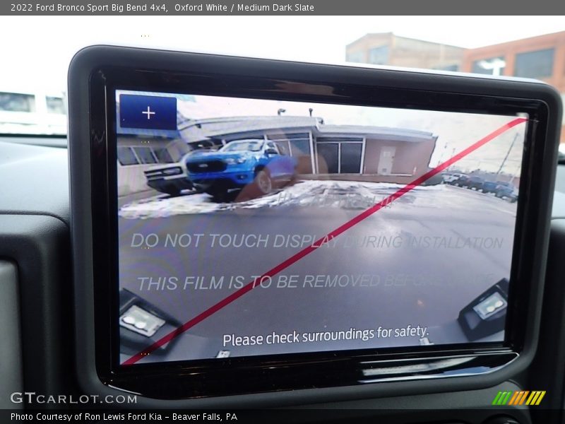 Oxford White / Medium Dark Slate 2022 Ford Bronco Sport Big Bend 4x4