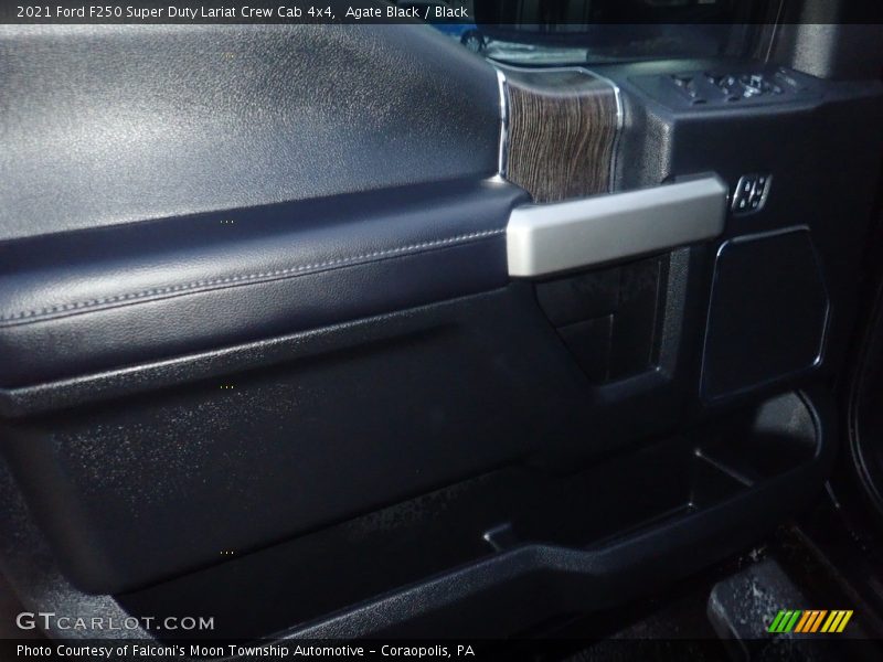 Agate Black / Black 2021 Ford F250 Super Duty Lariat Crew Cab 4x4