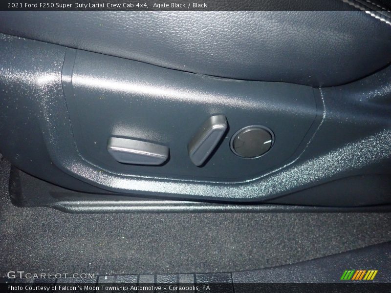 Agate Black / Black 2021 Ford F250 Super Duty Lariat Crew Cab 4x4
