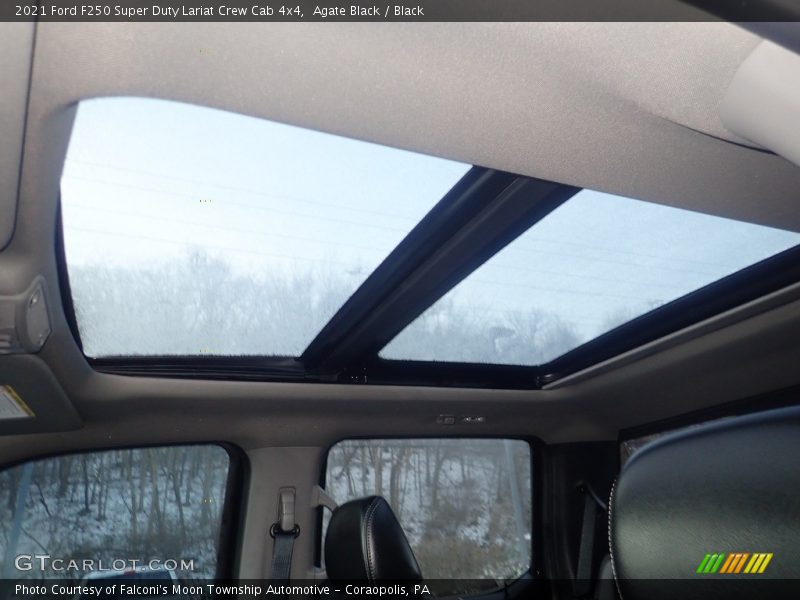 Agate Black / Black 2021 Ford F250 Super Duty Lariat Crew Cab 4x4