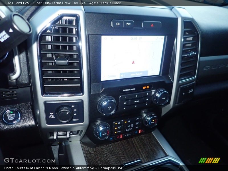 Agate Black / Black 2021 Ford F250 Super Duty Lariat Crew Cab 4x4