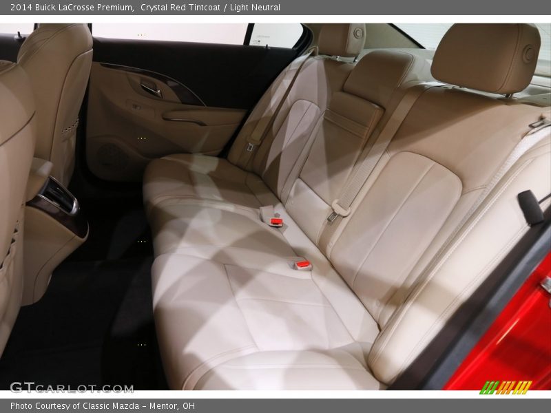 Rear Seat of 2014 LaCrosse Premium