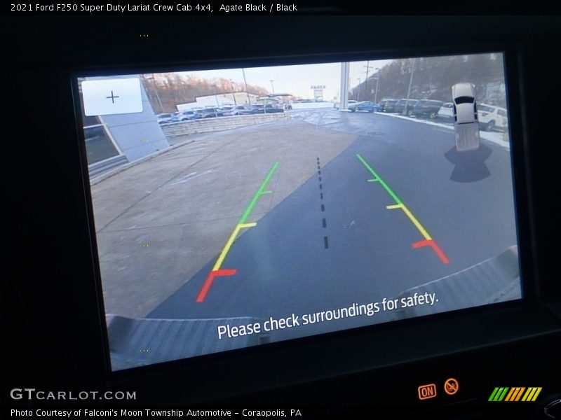Agate Black / Black 2021 Ford F250 Super Duty Lariat Crew Cab 4x4
