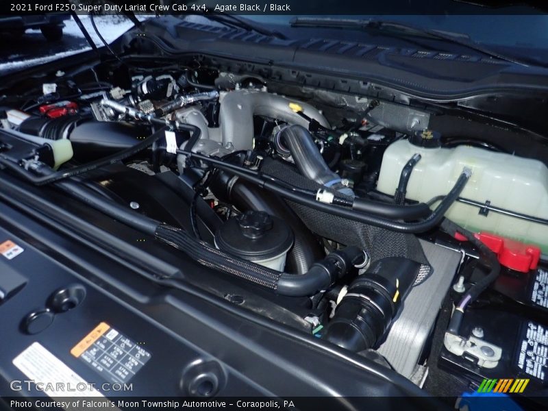 Agate Black / Black 2021 Ford F250 Super Duty Lariat Crew Cab 4x4
