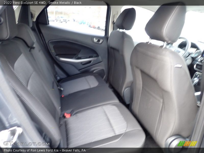 Smoke Metallic / Black 2022 Ford EcoSport SE 4WD