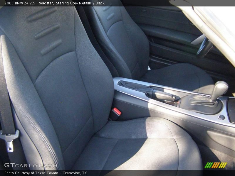 Sterling Grey Metallic / Black 2005 BMW Z4 2.5i Roadster