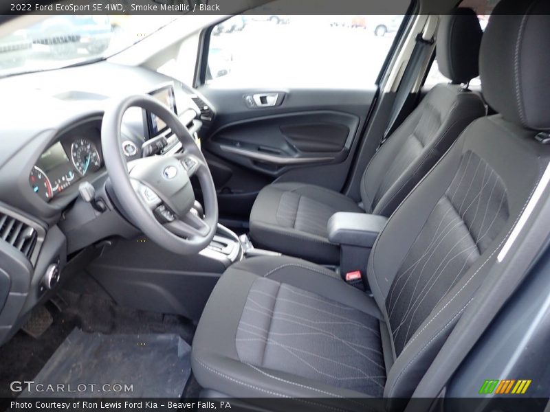  2022 EcoSport SE 4WD Black Interior