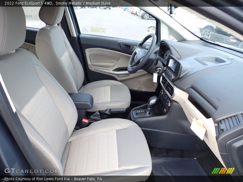 Smoke Metallic / Medium Stone 2022 Ford EcoSport S 4WD