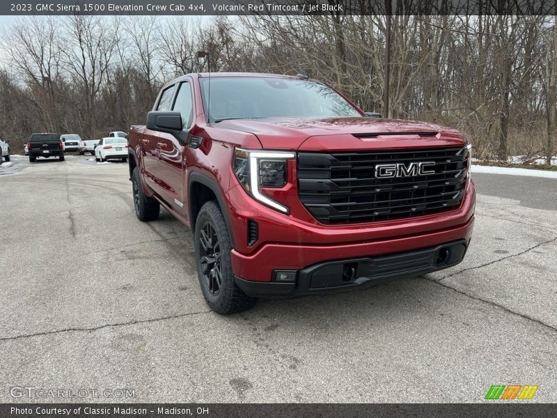  2023 Sierra 1500 Elevation Crew Cab 4x4 Volcanic Red Tintcoat