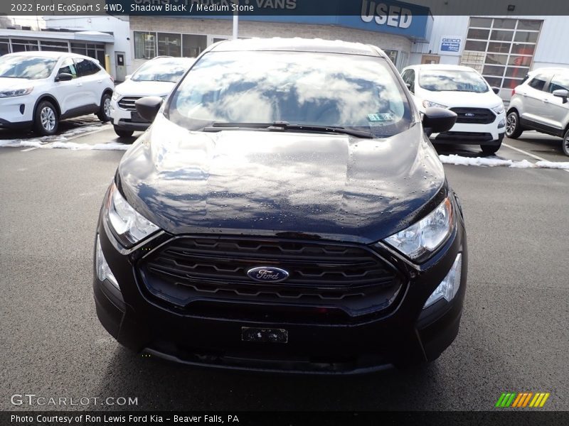Shadow Black / Medium Stone 2022 Ford EcoSport S 4WD