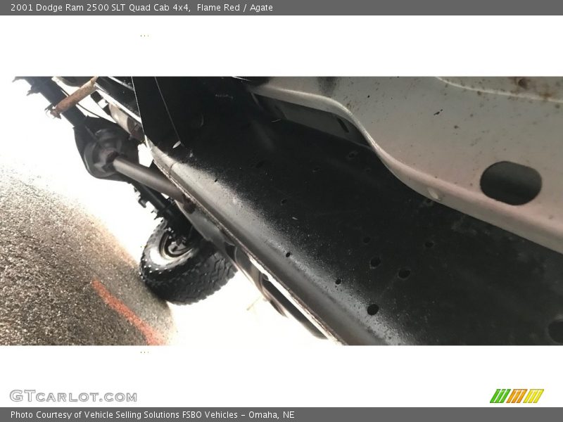 Flame Red / Agate 2001 Dodge Ram 2500 SLT Quad Cab 4x4