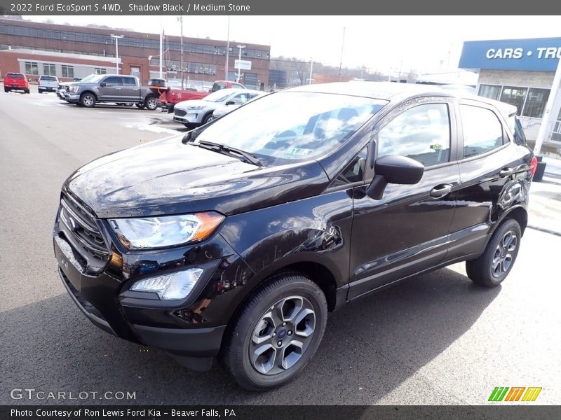 Front 3/4 View of 2022 EcoSport S 4WD