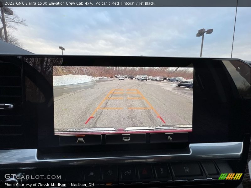 Volcanic Red Tintcoat / Jet Black 2023 GMC Sierra 1500 Elevation Crew Cab 4x4