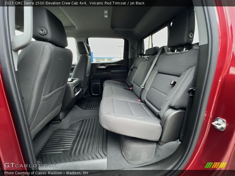 Rear Seat of 2023 Sierra 1500 Elevation Crew Cab 4x4
