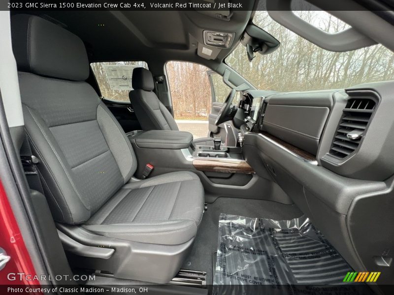  2023 Sierra 1500 Elevation Crew Cab 4x4 Jet Black Interior