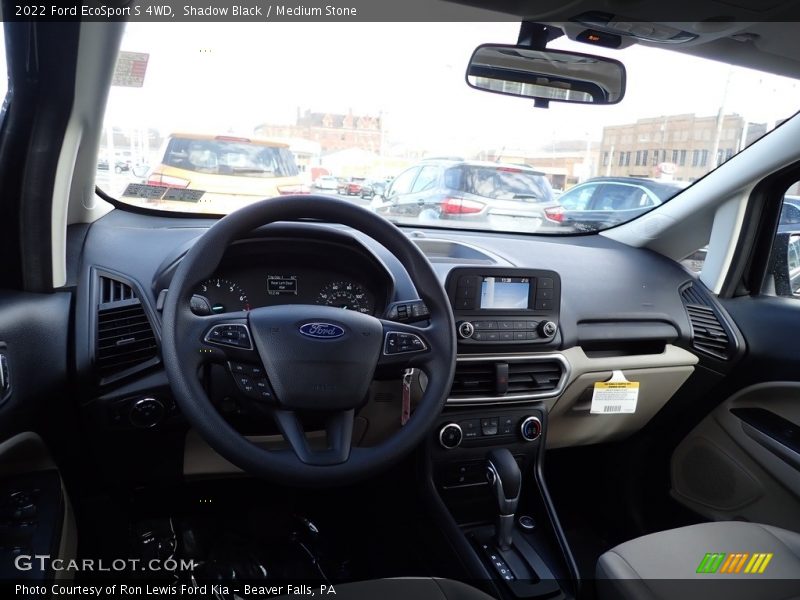 Shadow Black / Medium Stone 2022 Ford EcoSport S 4WD