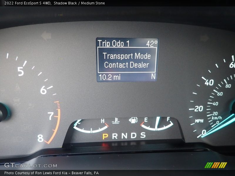Shadow Black / Medium Stone 2022 Ford EcoSport S 4WD