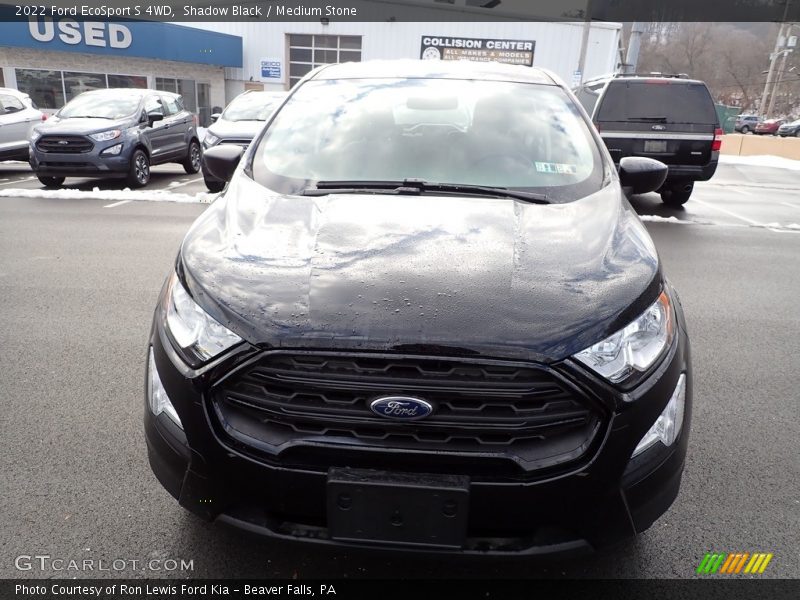 Shadow Black / Medium Stone 2022 Ford EcoSport S 4WD