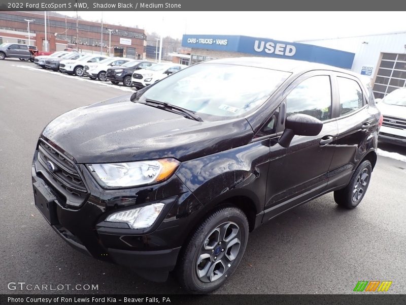 Shadow Black / Medium Stone 2022 Ford EcoSport S 4WD