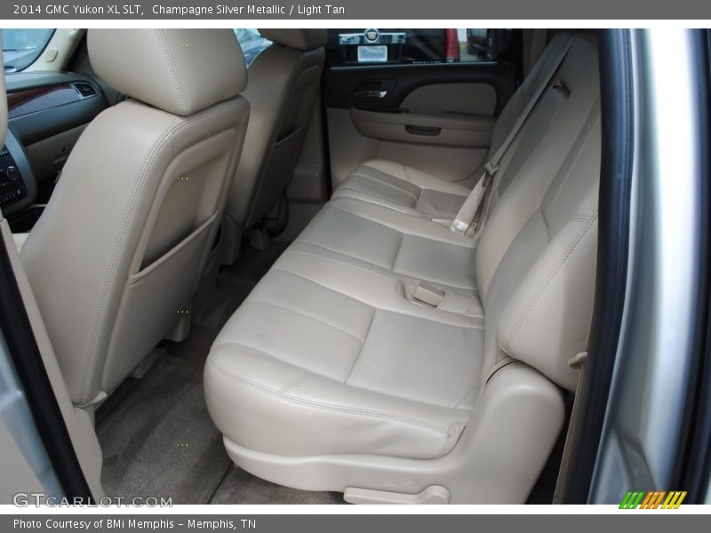 Rear Seat of 2014 Yukon XL SLT