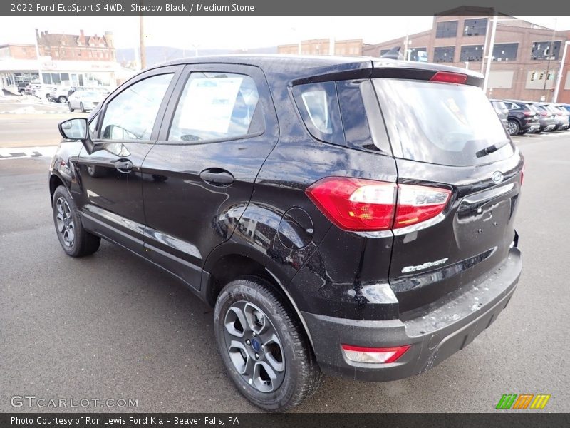 Shadow Black / Medium Stone 2022 Ford EcoSport S 4WD