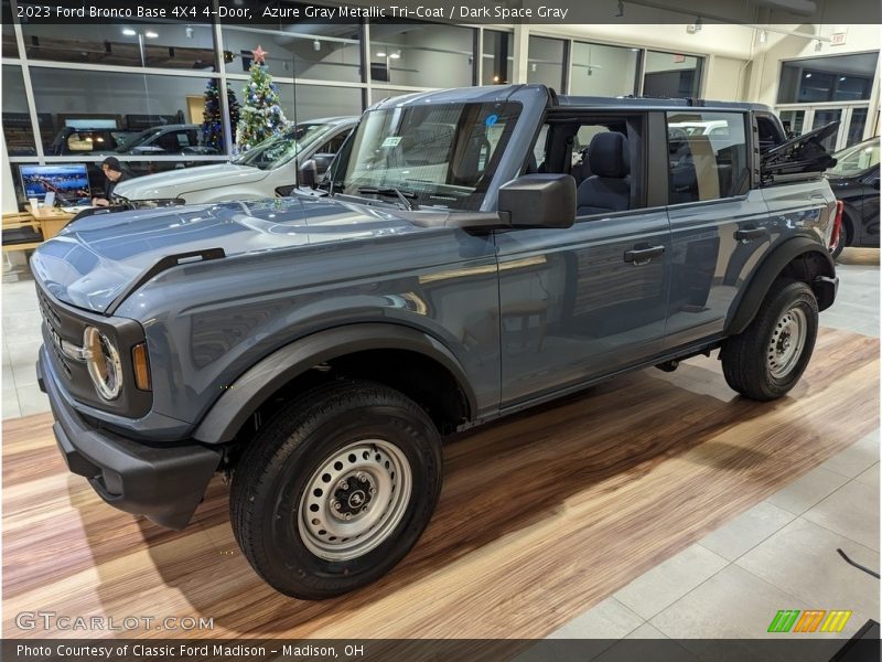  2023 Bronco Base 4X4 4-Door Azure Gray Metallic Tri-Coat
