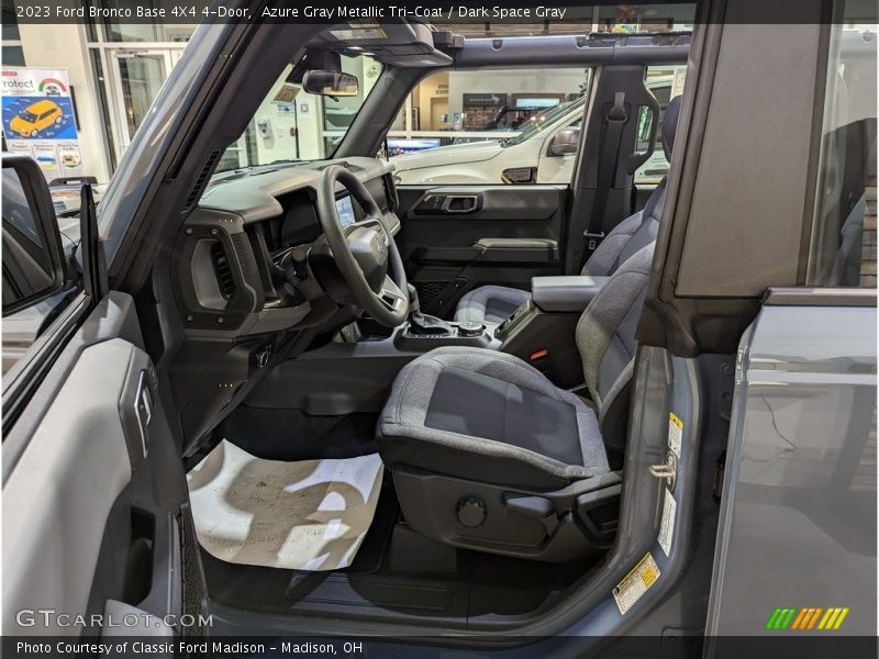  2023 Bronco Base 4X4 4-Door Dark Space Gray Interior