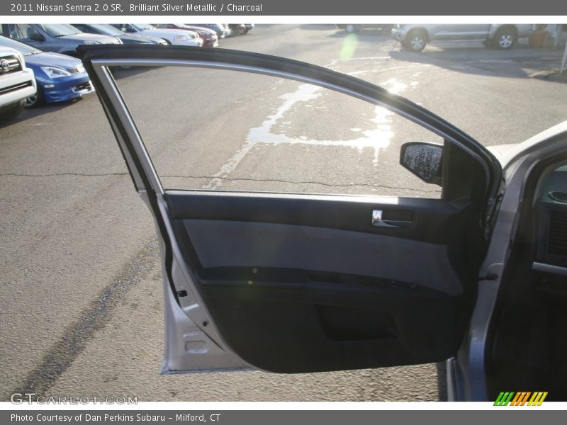 Brilliant Silver Metallic / Charcoal 2011 Nissan Sentra 2.0 SR