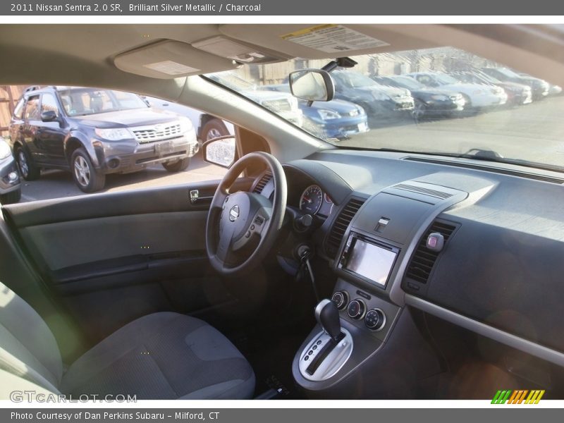 Brilliant Silver Metallic / Charcoal 2011 Nissan Sentra 2.0 SR